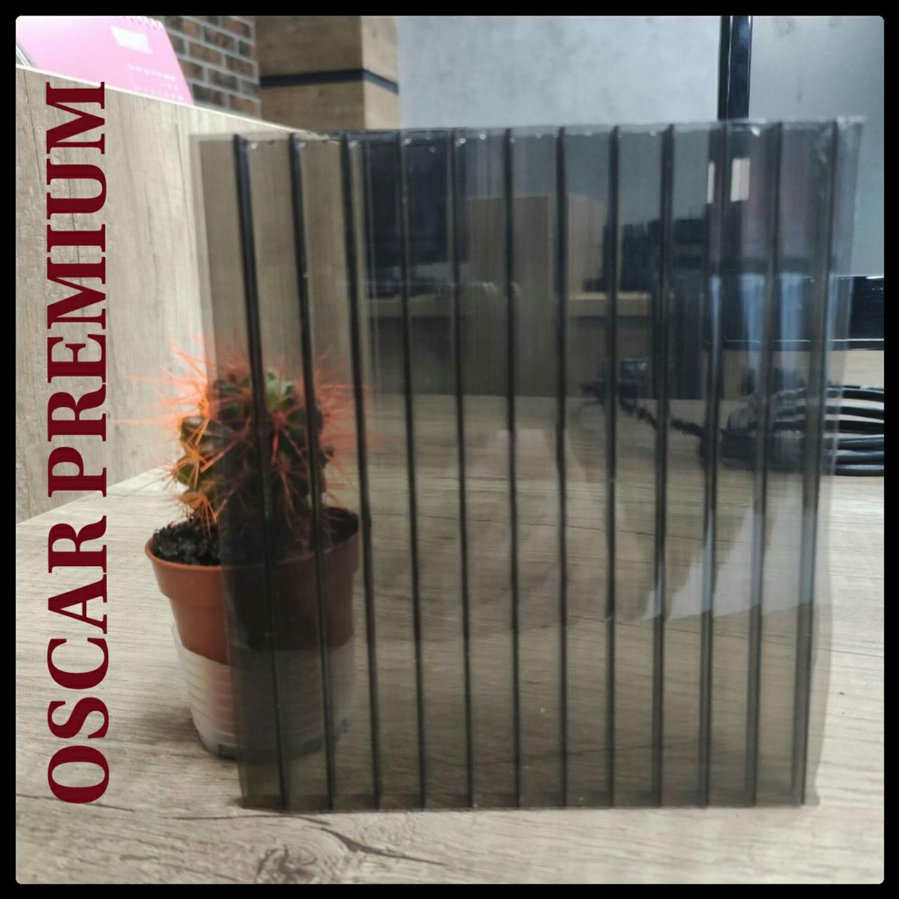 Сотовый поликарбонат "Оскар Премиум" Бронза 40% Однокамерный , 4 мм 1 Сотовый поликарбонат "Оскар Премиум" Бронза 40% Однокамерный , 4 мм