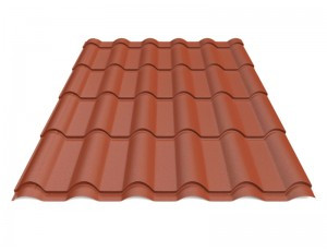 Металлочерепица Ретро ARCELOR MITTAL 0,5 mm PEMA RAL 8004