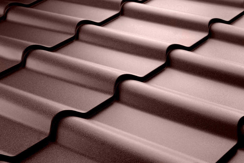 Металлочерепица Ретро Ferrogal 0,4 mm Ral 8017 1 Металлочерепица Ретро Ferrogal 0,4 mm Ral 8017