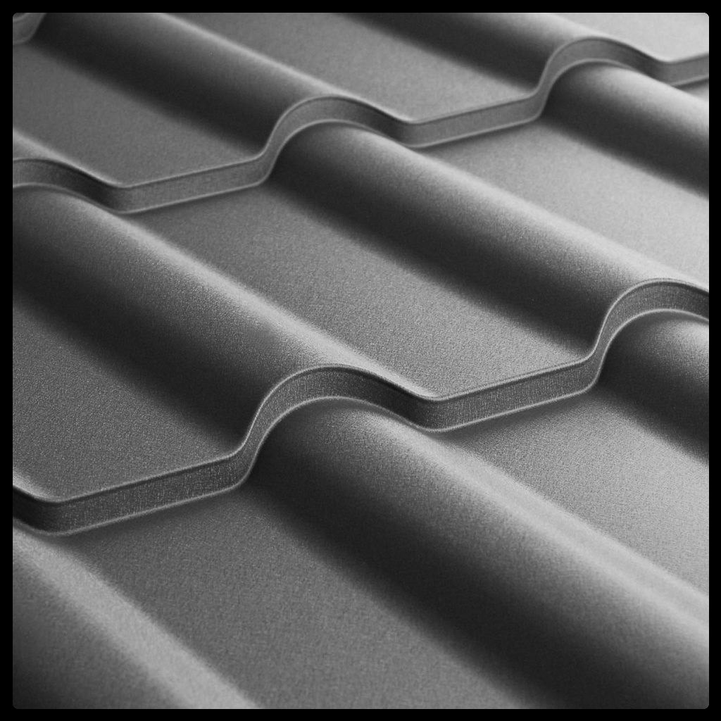 Металлочерепица Ретро ARCELOR MITTAL 0,5 mm PEMA RAL 7024 1 Металлочерепица Ретро ARCELOR MITTAL 0,5 mm PEMA RAL 7024