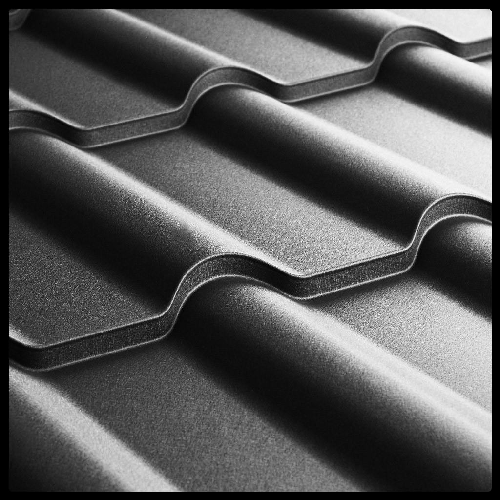 Металлочерепица Ретро U.S.Steel Словакия 0,45 mm PEMA RAL 9005 1 Металлочерепица Ретро U.S.Steel Словакия 0,45 mm PEMA RAL 9005