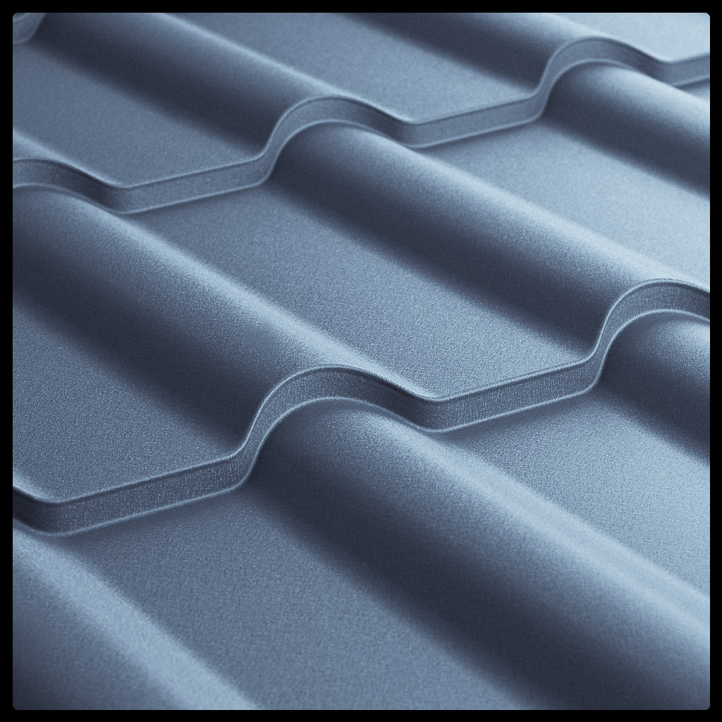 Металлочерепица Ретро U.S.Steel Словакия 0,45 mm PEMA RAL 7016 1 Металлочерепица Ретро U.S.Steel Словакия 0,45 mm PEMA RAL 7016