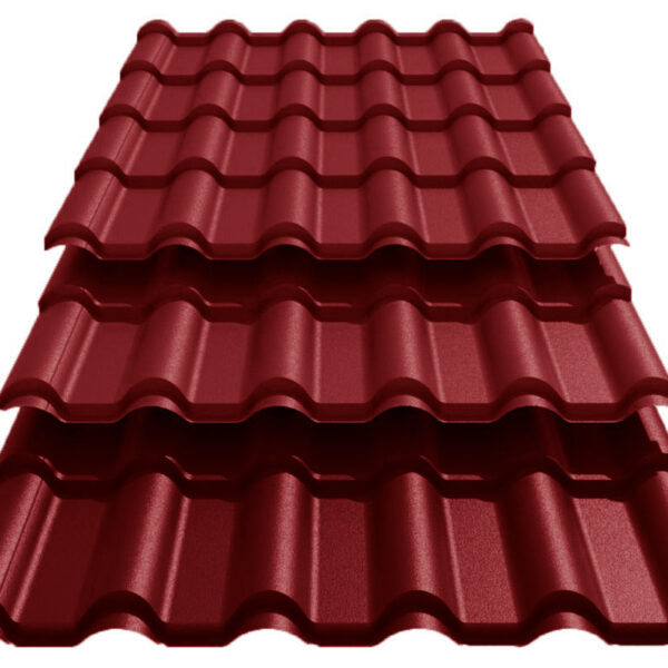 Металлочерепица Ретро U.S.Steel Словакия 0,45 mm PE RAL 3009