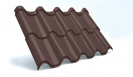 Металлочерепица Премиум 0,4 мм Ferrogal - PEMA RAL