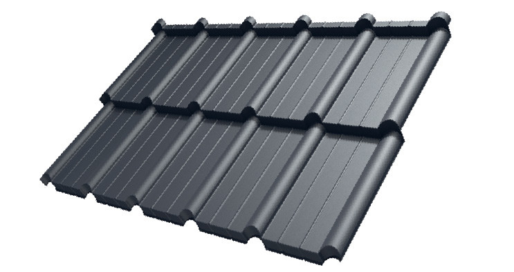 Модульная черепица FIORD — (Лист 0.827 м.кв) Purmat RAL 1 Модульная черепица FIORD — (Лист 0.827 м.кв) Purmat RAL