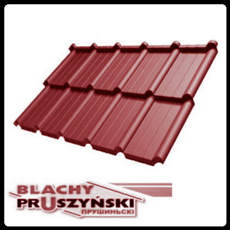 Модульная черепица FIORD — (Лист 0.827 м.кв) PEMA RAL 3005