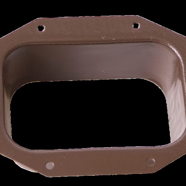 Воронка жёлоба водосточного - Novatik Quadra 125 мм