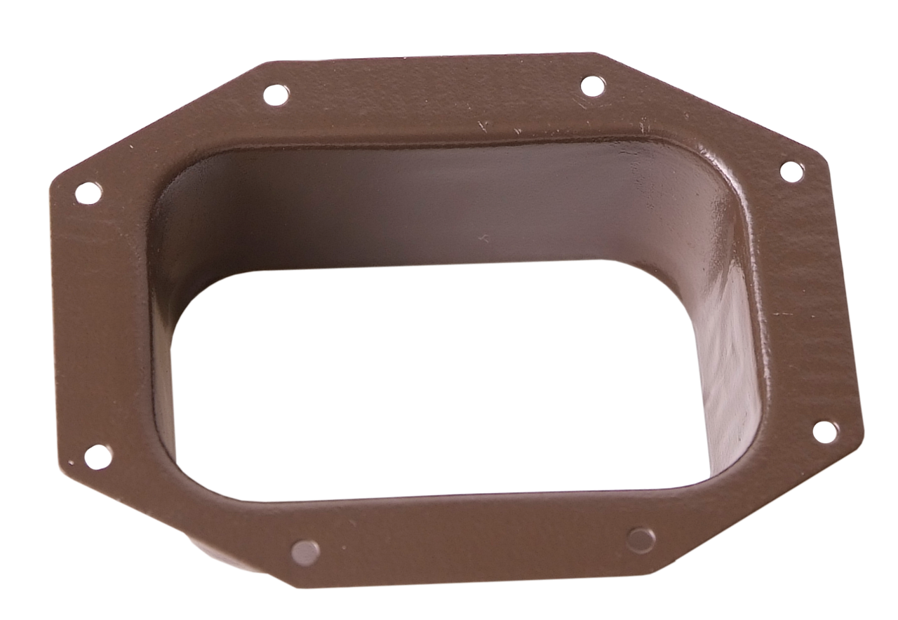 Воронка жёлоба водосточного - Novatik Quadra 150 мм 1 Воронка жёлоба водосточного - Novatik Quadra 150 мм