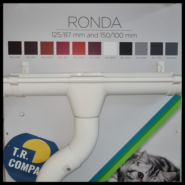 Желоб водосточный 125 мм / 4000 мм - Novatik RONDA