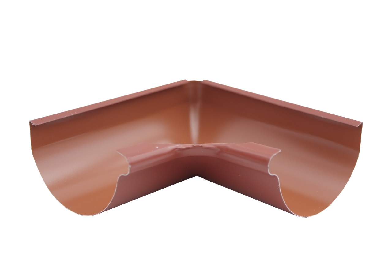 Угол желоба внутренний 90° / 150 мм - Novatik RONDA 1 Угол желоба внутренний 90° / 150 мм - Novatik RONDA