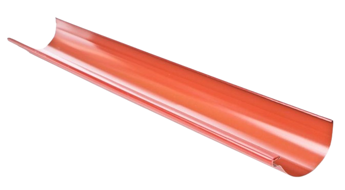 Желоб водосточный 125 мм / 3000 мм - Novatik RONDA 1 Желоб водосточный 125 мм / 3000 мм - Novatik RONDA