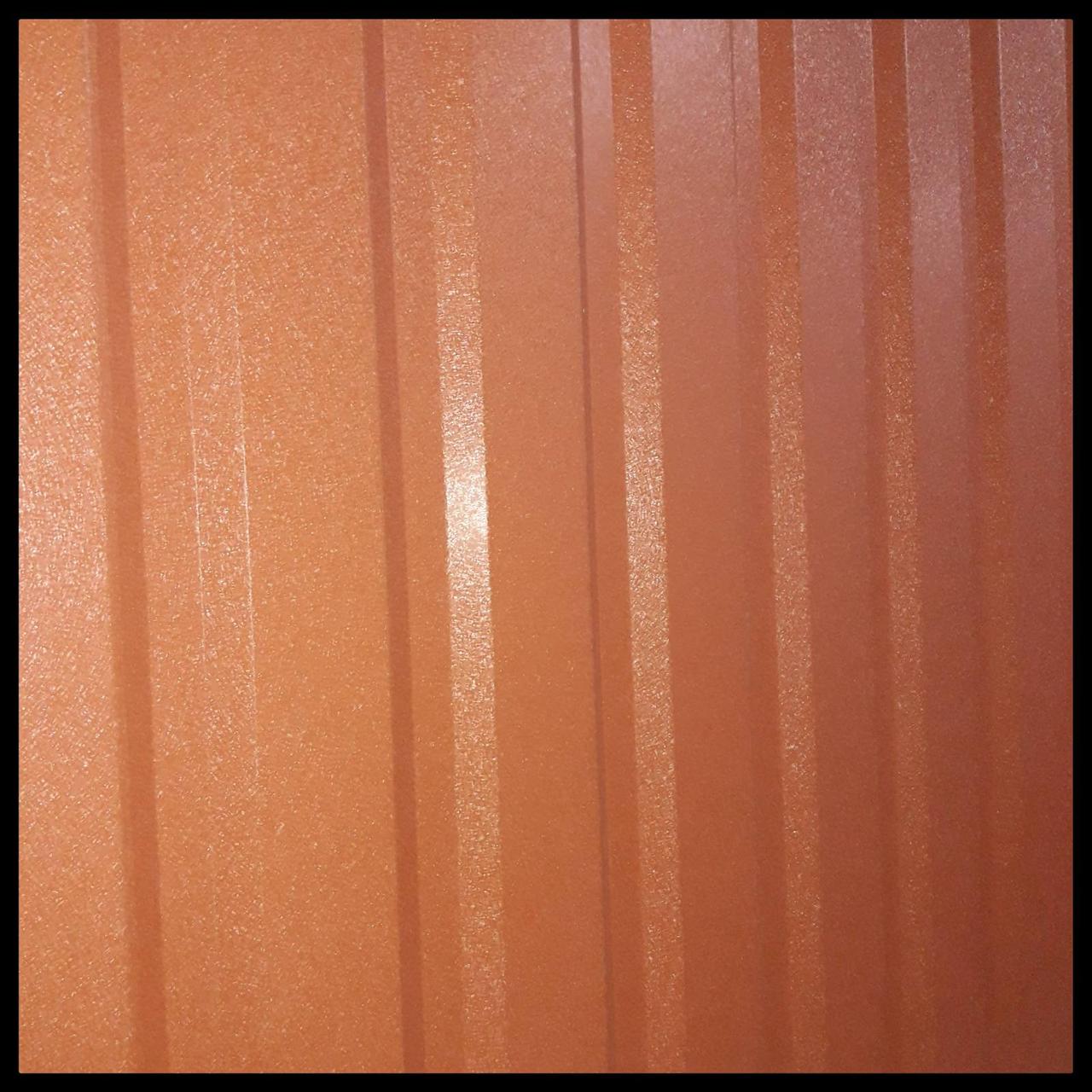 Профнастил ПК 18 0,5 «Альба Профиль» RAL 8004 1 Профнастил ПК 18 0,5 «Альба Профиль» RAL 8004