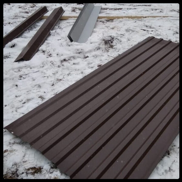 Профнастил ПК 18 0,5 «Альба Профиль» RAL 8019