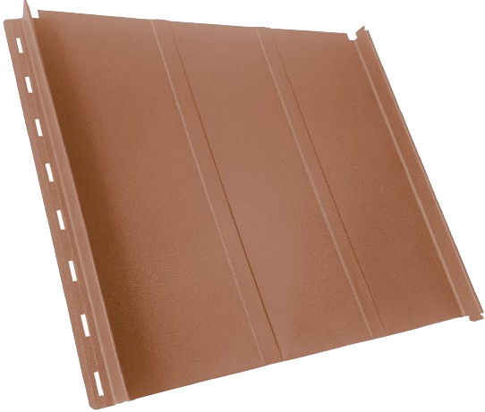 Клик-фальц Премиум П-3 0,5 мм "Будсервис-Иф" Италия RAL 8004 Терракоттовый