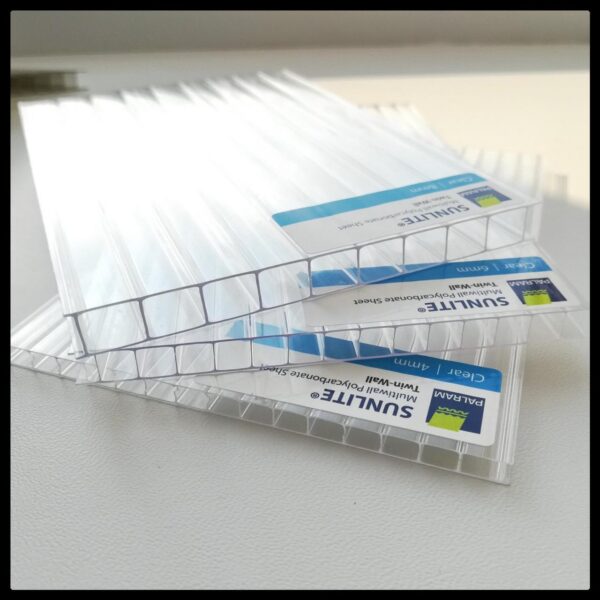 Сотовый поликарбонат Sunlite ТМ "PALRAM" / мм 6