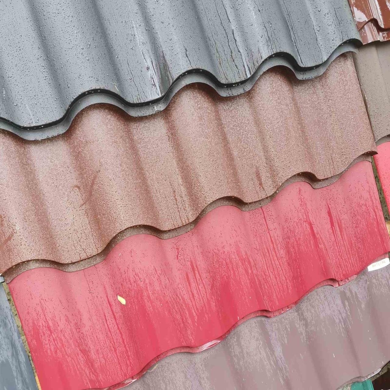 Металлочерепица Интегра 0,45 мм RAL 7024 Графит 1 Металлочерепица Интегра 0,45 мм RAL 7024 Графит