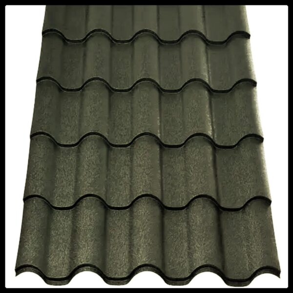 Металлочерепица Интегра 0,5 мм RAL 6020 бледно зеленый