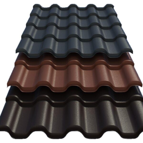 Металлочерепица Интегра 0,5 мм RAL 5010 Синий