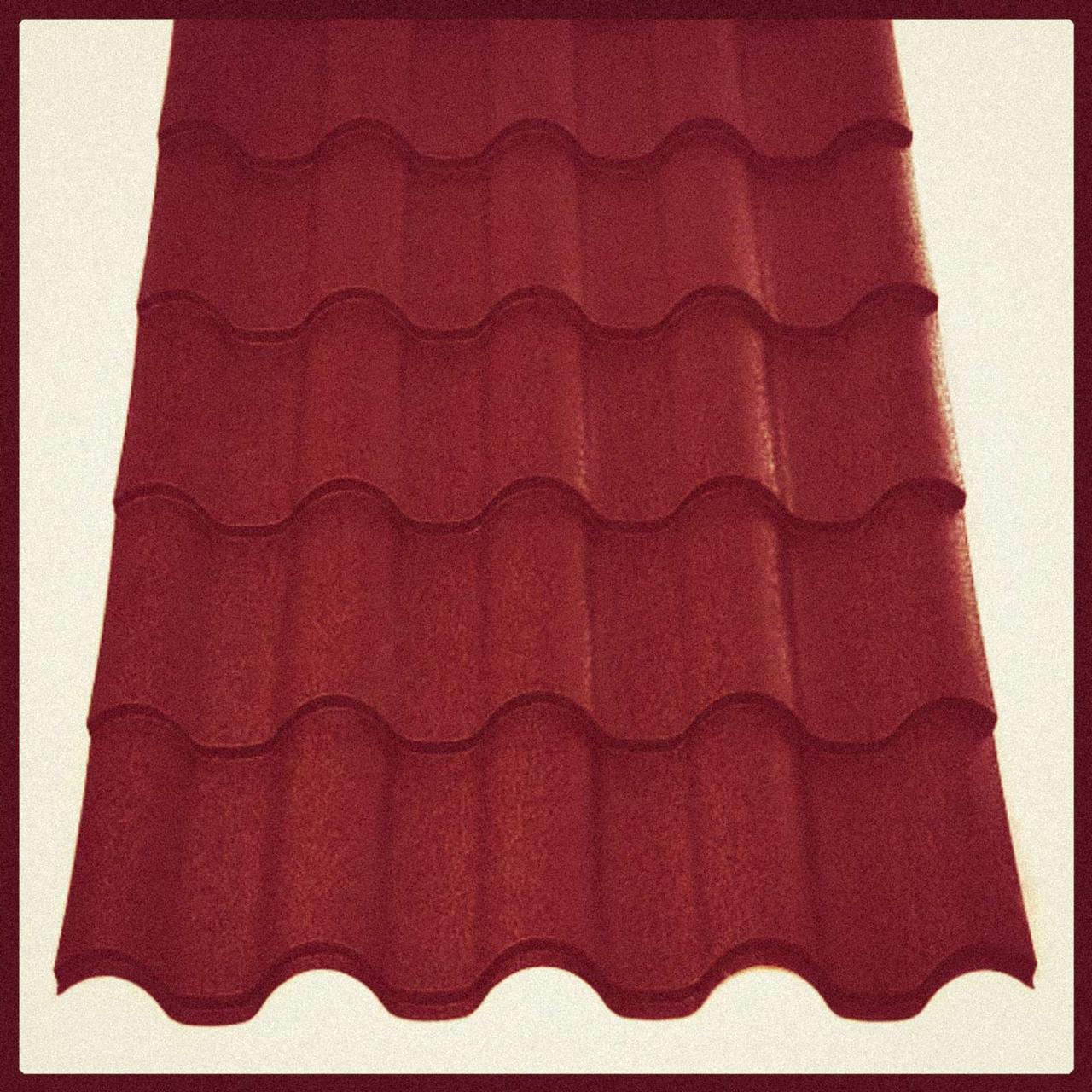 Металлочерепица Интегра 0,5 мм RAL 3011 Красный 1 Металлочерепица Интегра 0,5 мм RAL 3011 Красный