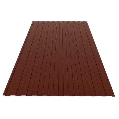 Профнастил П-8 Укрметалтрейд 0,45 RAL 3005 бордовый