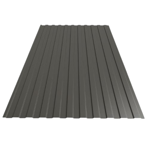 Профнастил П-8 Укрметалтрейд 0,45 RAL 9005 черный