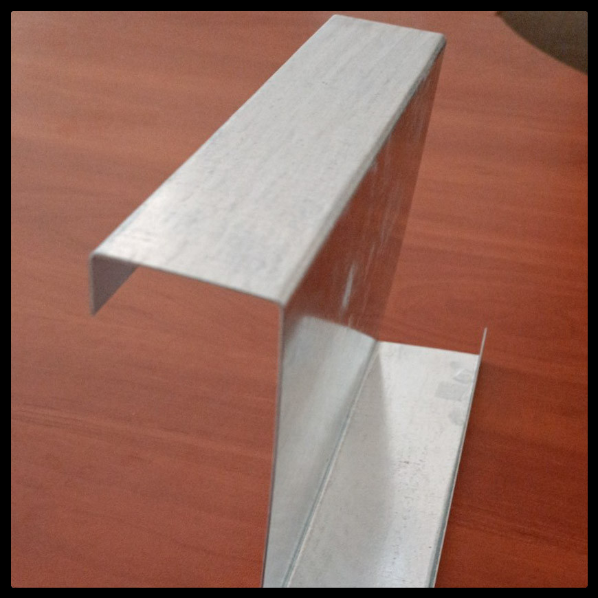 Профиль Z усиленный { 300*58*51*16 } 1 мм (DX-51D) 1 Профиль Z усиленный { 300*58*51*16 } 1 мм (DX-51D)