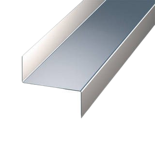 Z-образный оцинкованный профиль 32*100*32*1 мм