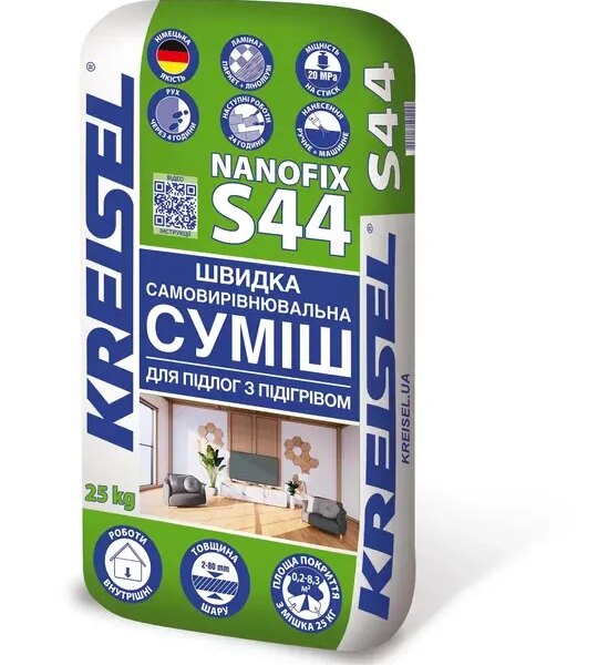 Kreisel NANOFIX S-44 / Быстрая самовыравнивающаяся смесь для полов