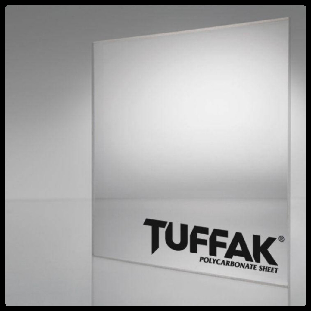 Поликарбонат ® TUFFAK монолитный прозрачный 10 мм ( Лист 3.05 м / 2.05 м ) 1 Поликарбонат ® TUFFAK монолитный прозрачный 10 мм ( Лист 3.05 м / 2.05 м )