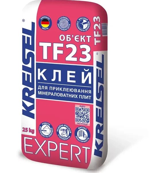 Kreisel TF-23 Expert Клей для приклеивания минераловатных плит (25 кг)