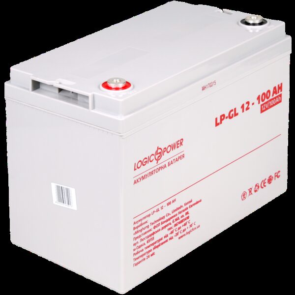 Аккумулятор гелевый LP-GL 12V - 100 Ah Silver