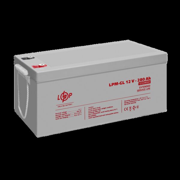 Аккумулятор гелевый LPM-GL 12V - 280 Ah