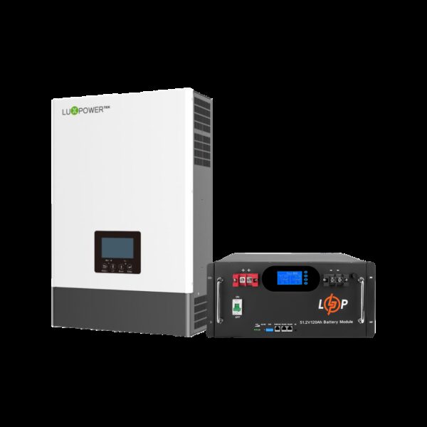 Комплект резервного питания LP SNA6000+LP LiFePO4 51,2V 120 Ah 6000Wh