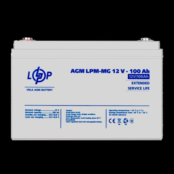 Аккумулятор мультигелевый LPM-MG 12V - 100 Ah