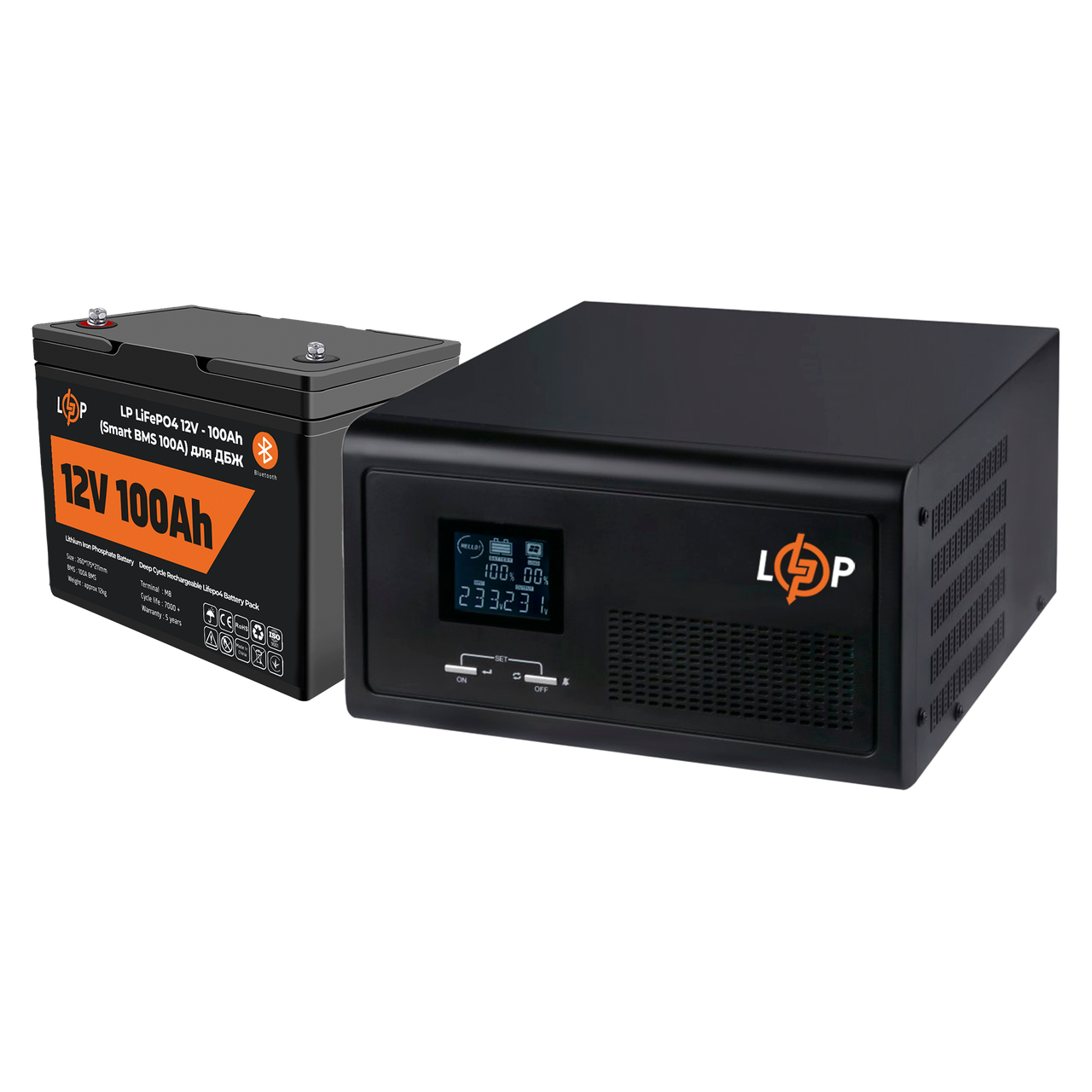 Комплект резервного питания LP (LogicPower) ИБП + литиевая (LiFePO4) батарея (UPS 1500VA + АКБ LiFePO4 1280W) 1 Комплект резервного питания LP (LogicPower) ИБП + литиевая (LiFePO4) батарея (UPS 1500VA + АКБ LiFePO4 1280W)