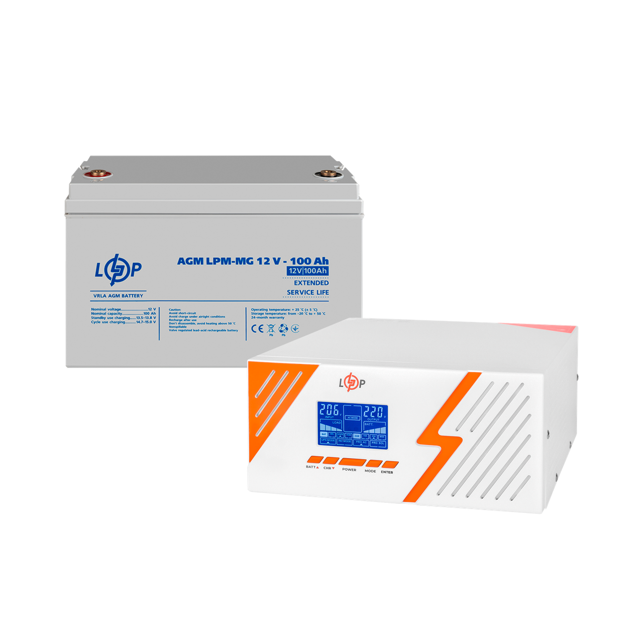 Комплект резервного питания ИБП + мультигелевая батарея (UPS B1500 + АКБ MG 1200Wh) 1 Комплект резервного питания ИБП + мультигелевая батарея (UPS B1500 + АКБ MG 1200Wh)