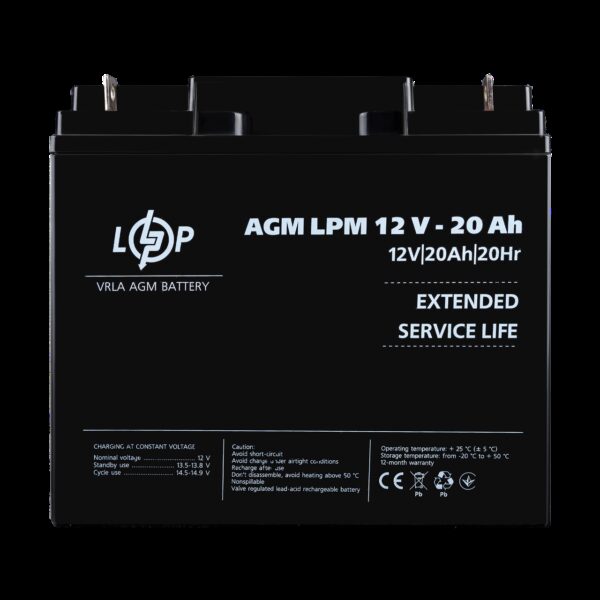 Аккумулятор AGM LPM 12V - 20 Ah