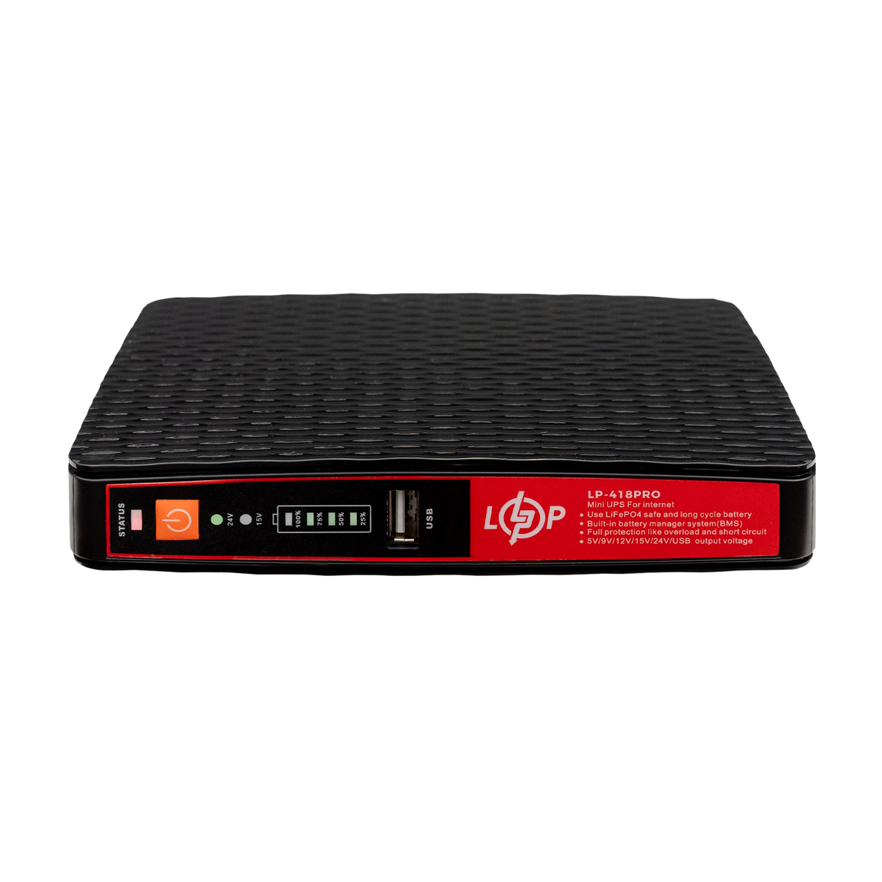 ИБП (источник бесперебойного питания) для роутеров / коммутаторов LP-418PRO 1 ИБП (источник бесперебойного питания) для роутеров / коммутаторов LP-418PRO