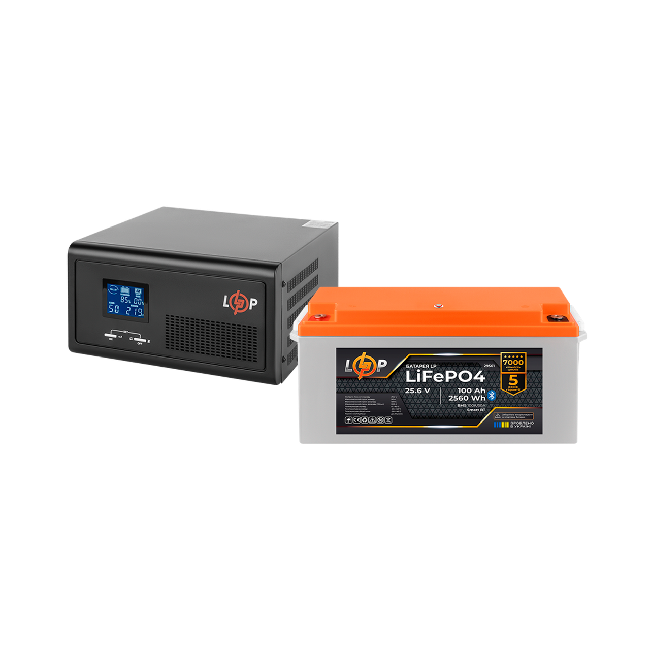 Комплект резервного питания LP(LogicPower) ИБП + литиевая (LiFePO4) батарея (UPS В2300 + АКБ LiFePO4 2560W) 1 Комплект резервного питания LP(LogicPower) ИБП + литиевая (LiFePO4) батарея (UPS В2300 + АКБ LiFePO4 2560W)