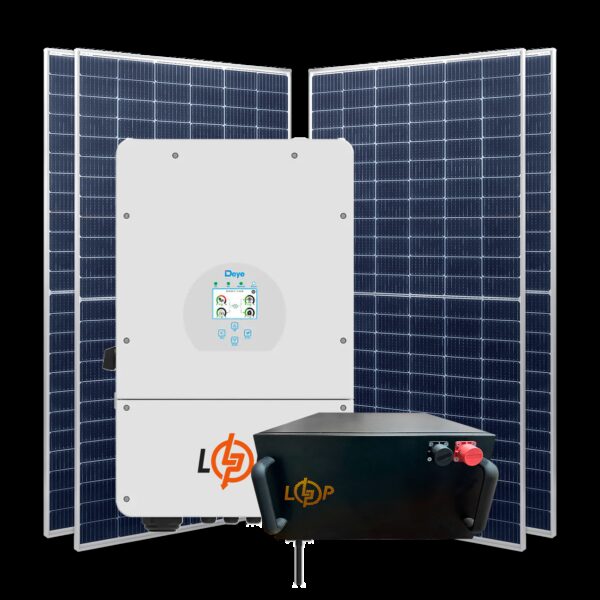 Гибридная станция 8 квт (1ф.) с LiFePO4 на 11,7 кВт