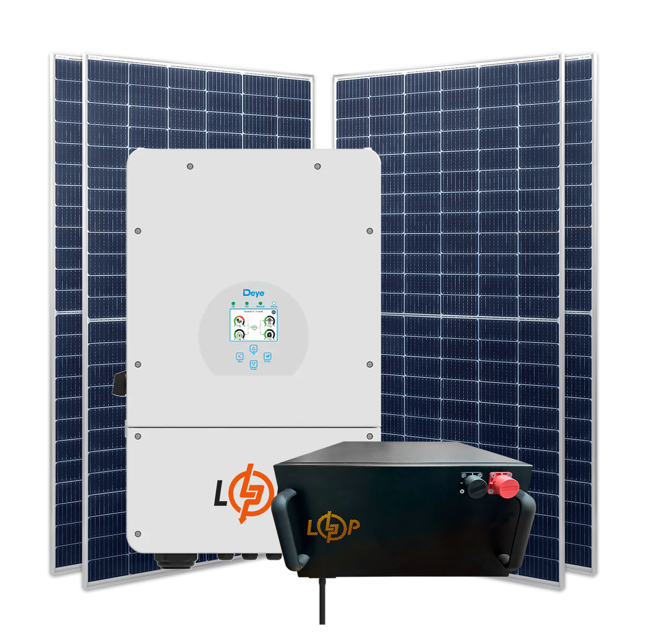 Гибридная станция 8 квт (1ф.) с LiFePO4 на 11,7 кВт 1 Гибридная станция 8 квт (1ф.) с LiFePO4 на 11,7 кВт