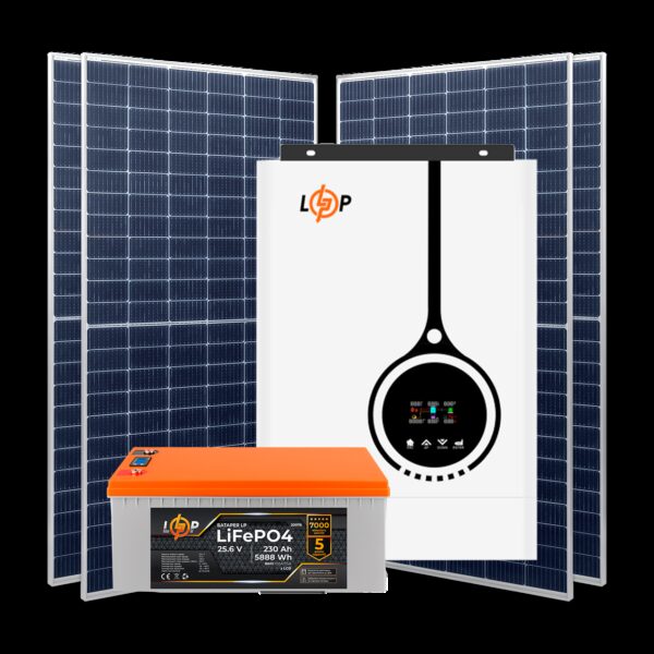 Комплект СЭС 4.2 kW АКБ 5,88kWh (литий) 230 Ah Премиум