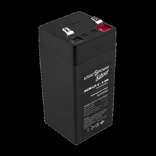 Аккумулятор AGM LP 4V - 4 Ah Silver