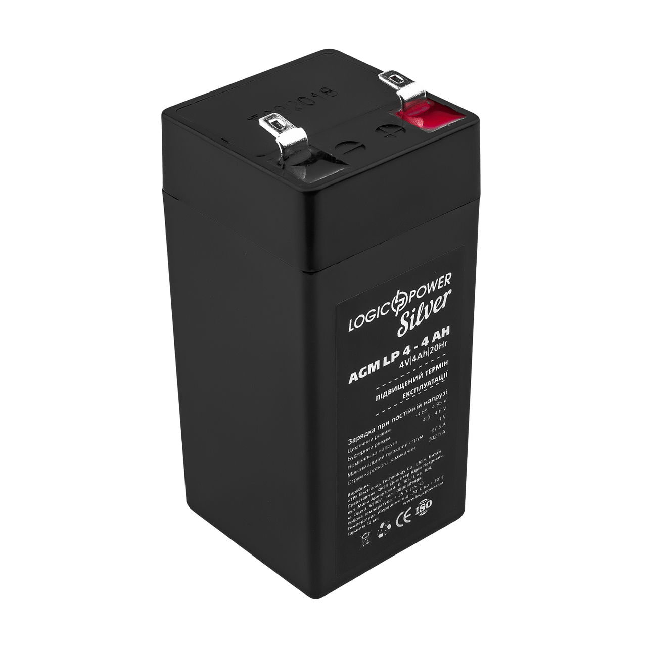 Аккумулятор AGM LP 4V - 4 Ah Silver 1 Аккумулятор AGM LP 4V - 4 Ah Silver