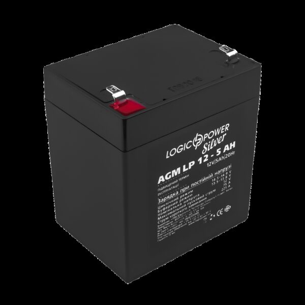 Аккумулятор AGM LP 12V - 5 Ah Silver