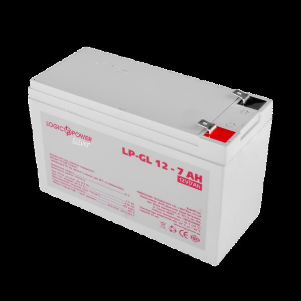 Аккумулятор гелевый LP-GL 12V - 7 Ah Silver