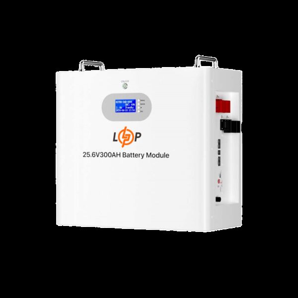 Аккумулятор LP LiFePO4 25,6V - 300 Ah 7680Wh (Smart BMS 200A) RS485/CAN