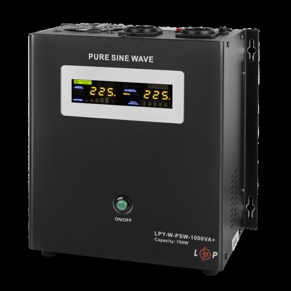 ИБП LogicPower с правильной синусоидой 12V LPY-W-PSW-1000VA+(700Вт) 10A/20A