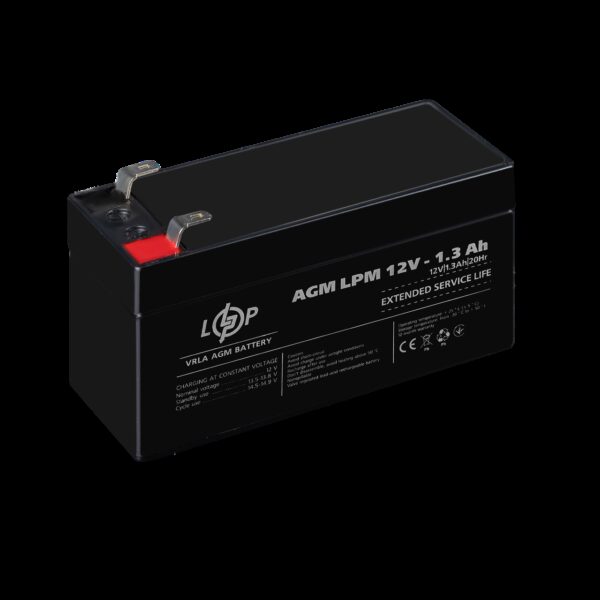 Аккумулятор AGM LPM 12V - 1.3 Ah