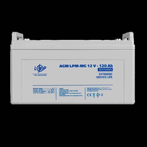 Аккумулятор мультигелевый LPM-MG 12V - 120 Ah